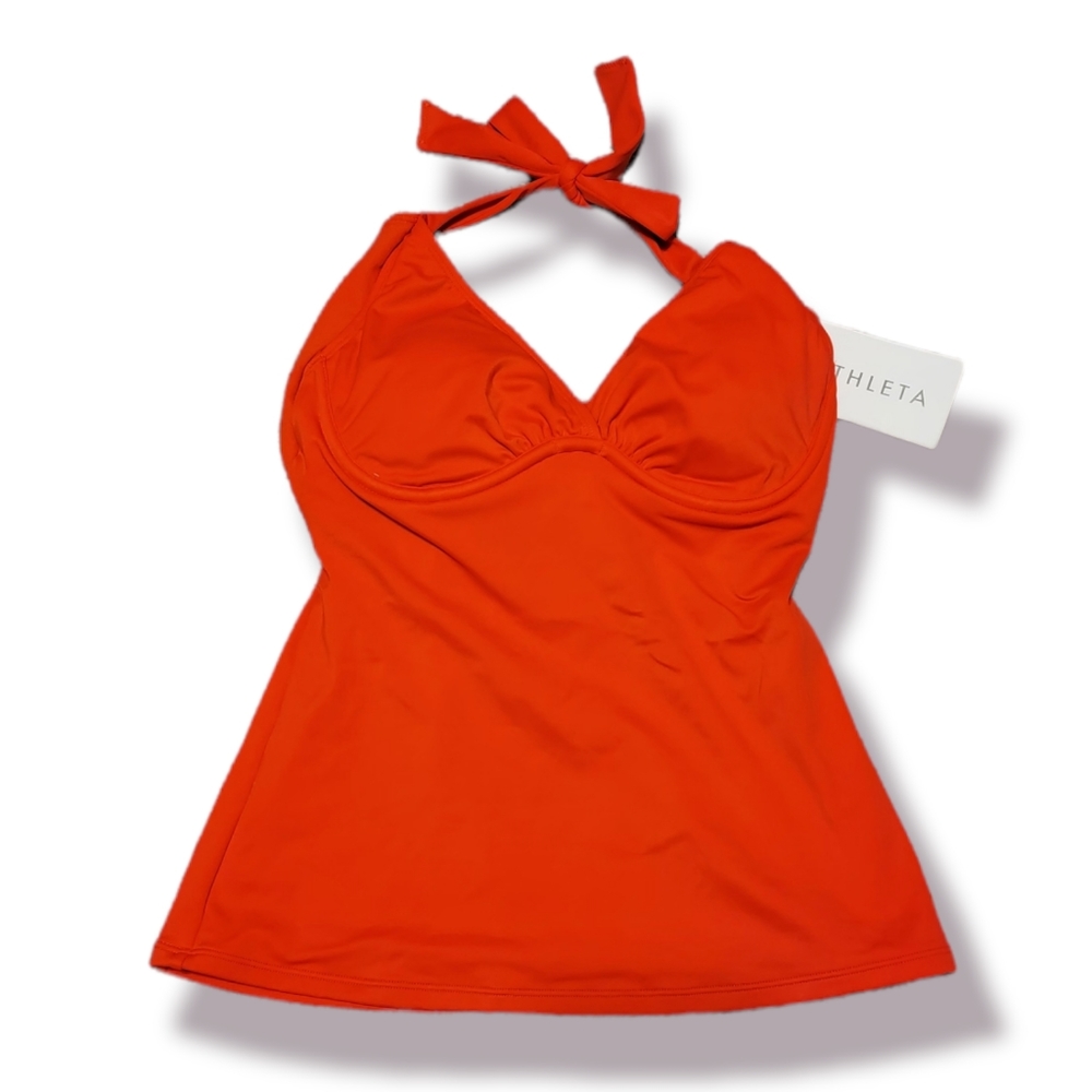 NWT Athleta wrap bra cup quick-dry tankini